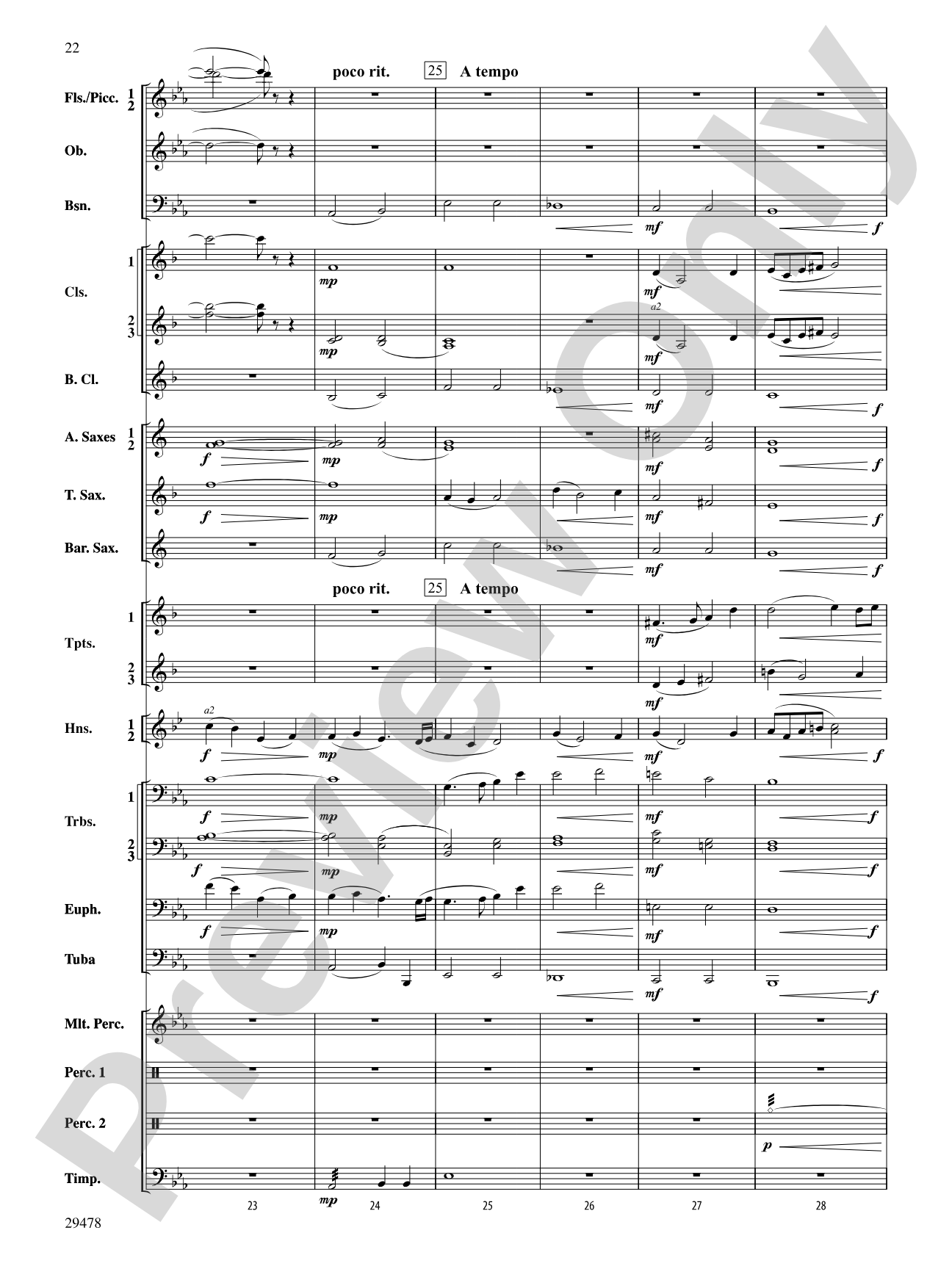 Three Georgian Vignettes: Concert Band Conductor Score & Parts