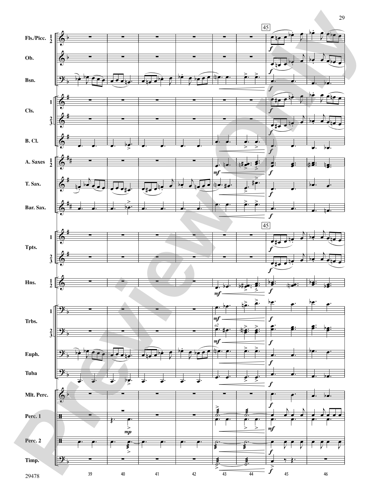 Three Georgian Vignettes: Concert Band Conductor Score & Parts