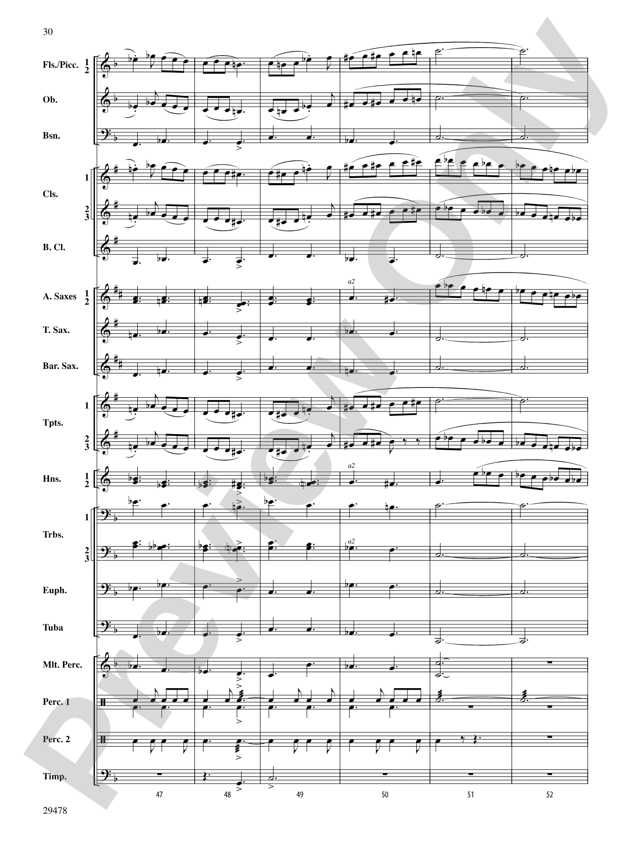 Three Georgian Vignettes: Concert Band Conductor Score & Parts