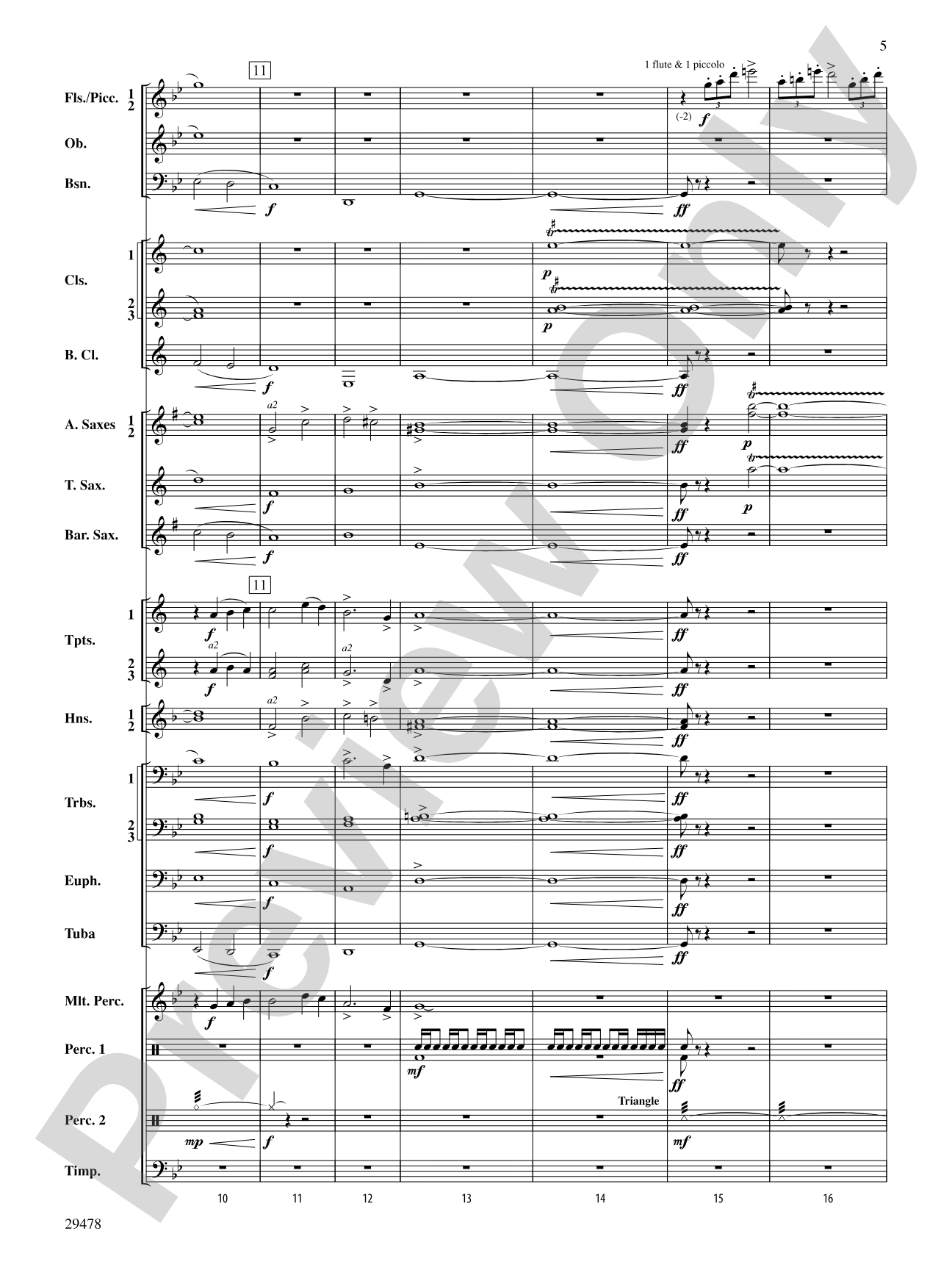 Three Georgian Vignettes: Concert Band Conductor Score & Parts