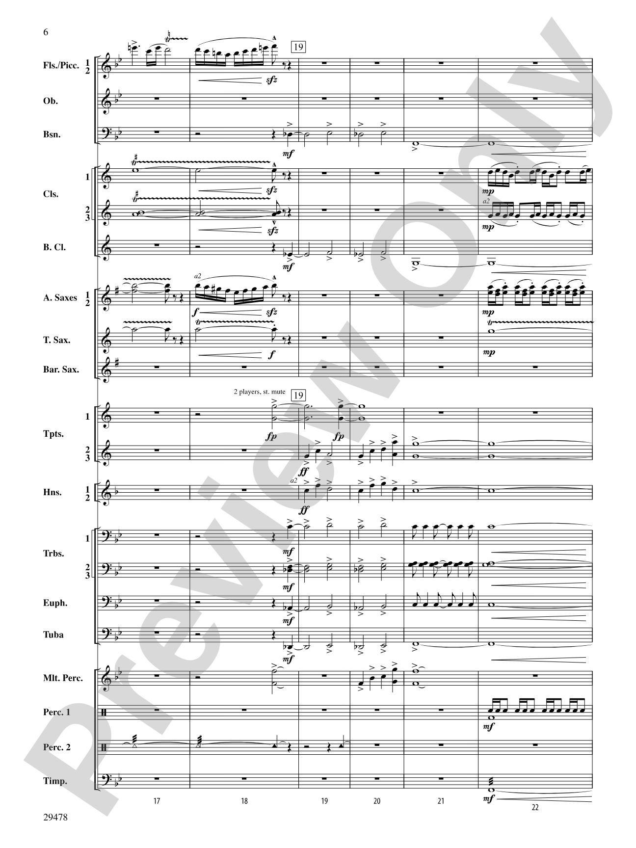 Three Georgian Vignettes: Concert Band Conductor Score & Parts