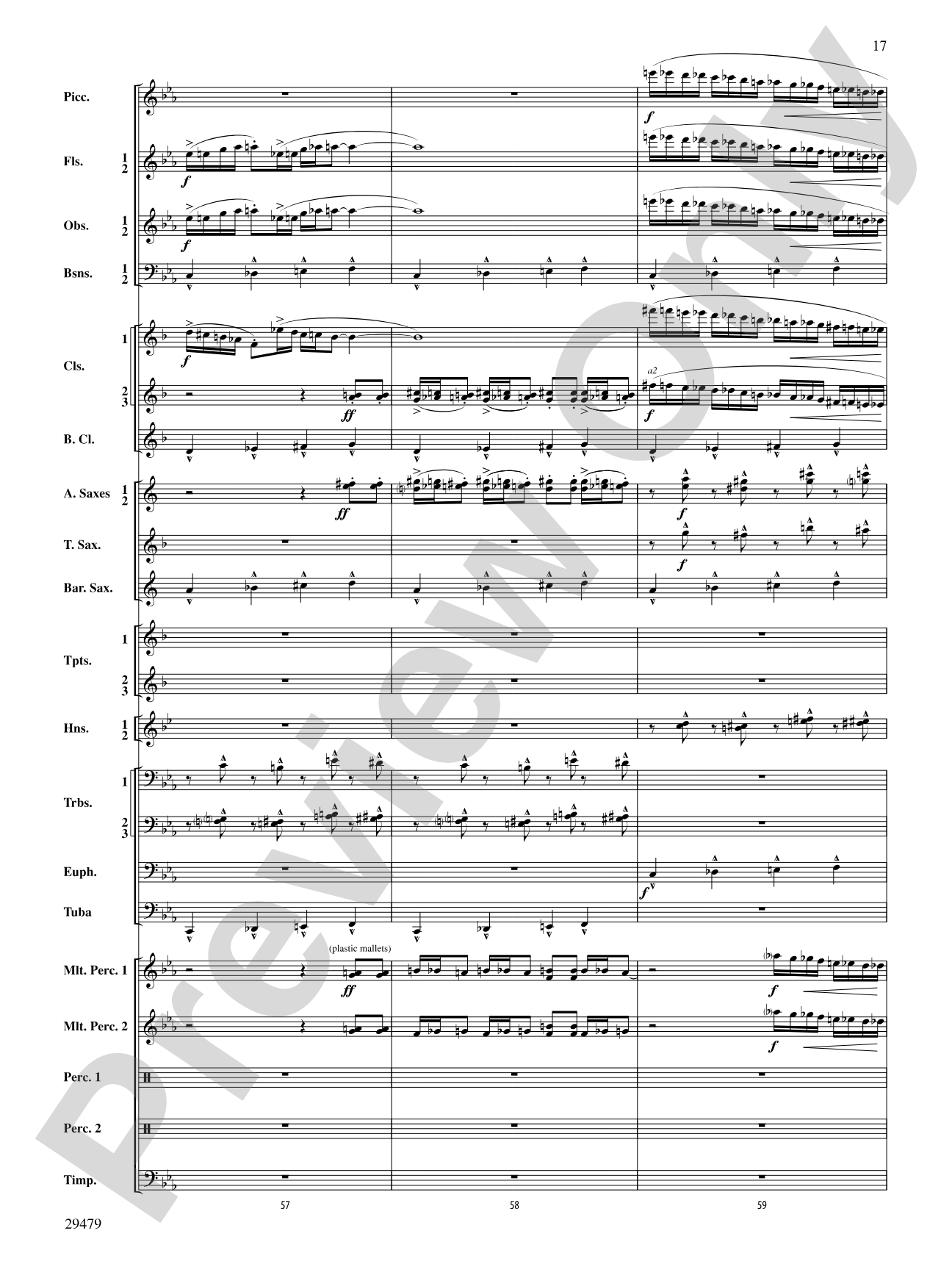 Art in the Park: Concert Band Conductor Score & Parts
