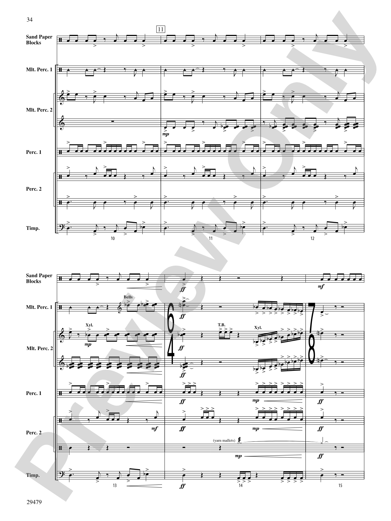 Art in the Park: Concert Band Conductor Score & Parts