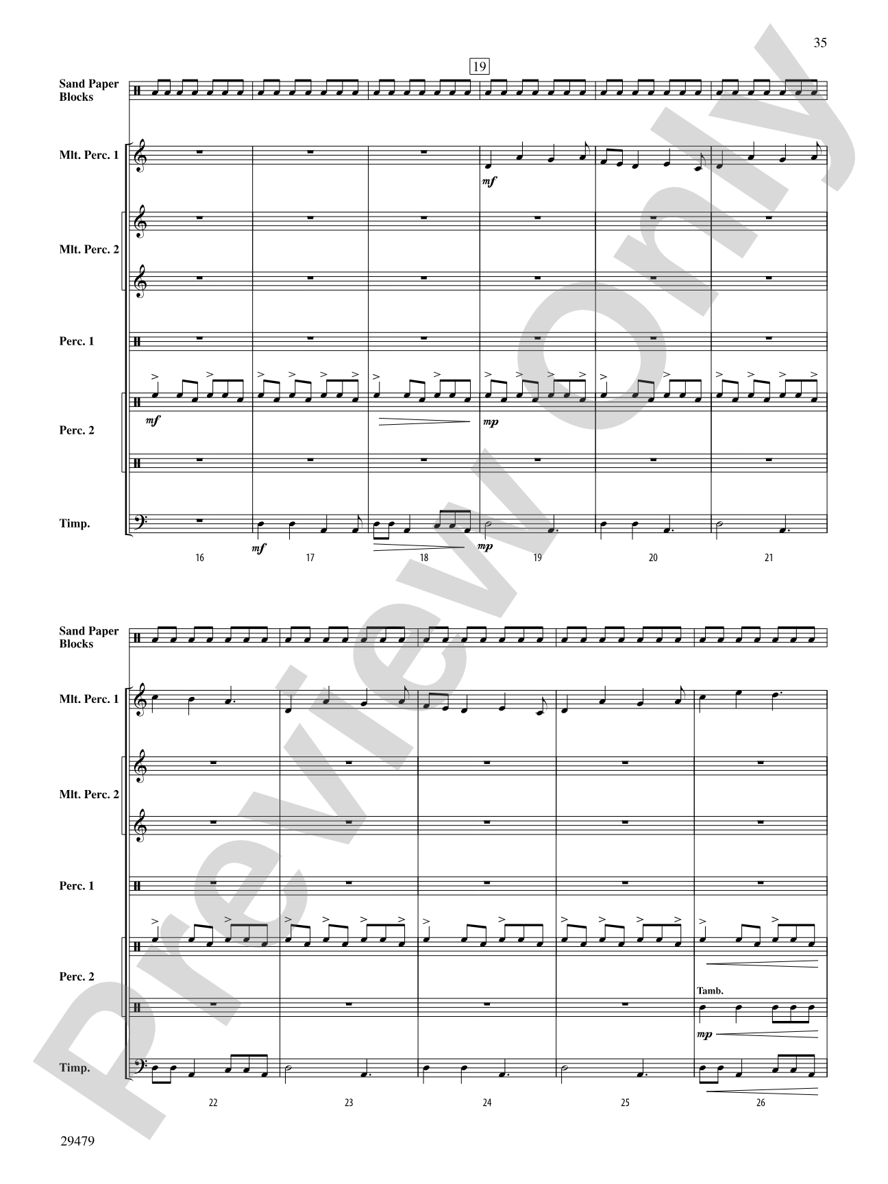 Art in the Park: Concert Band Conductor Score & Parts