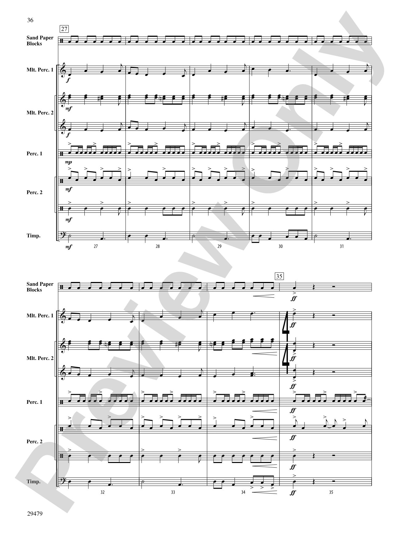 Art in the Park: Concert Band Conductor Score & Parts