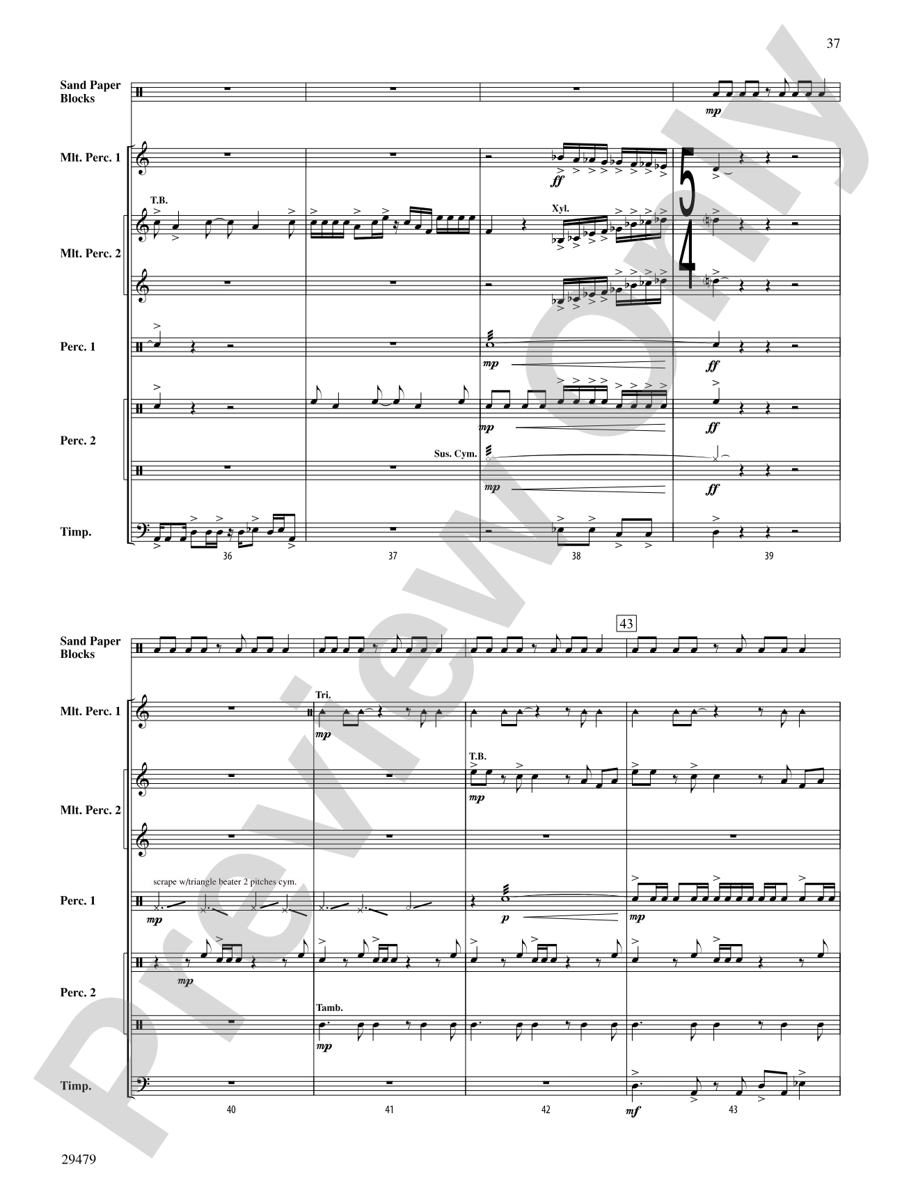 Art in the Park: Concert Band Conductor Score & Parts
