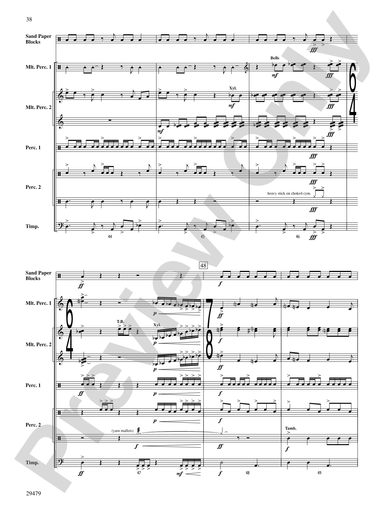 Art in the Park: Concert Band Conductor Score & Parts
