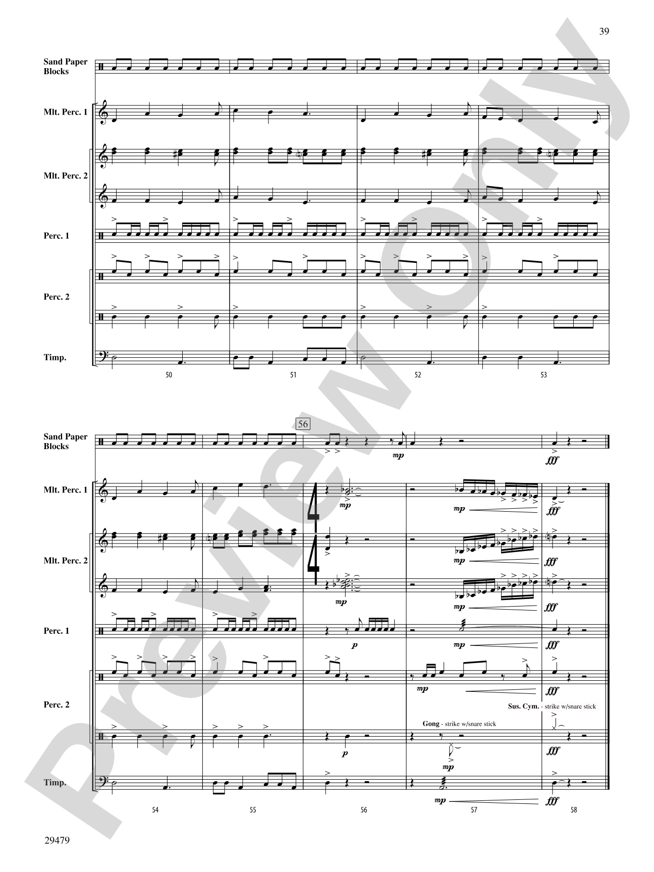 Art in the Park: Concert Band Conductor Score & Parts
