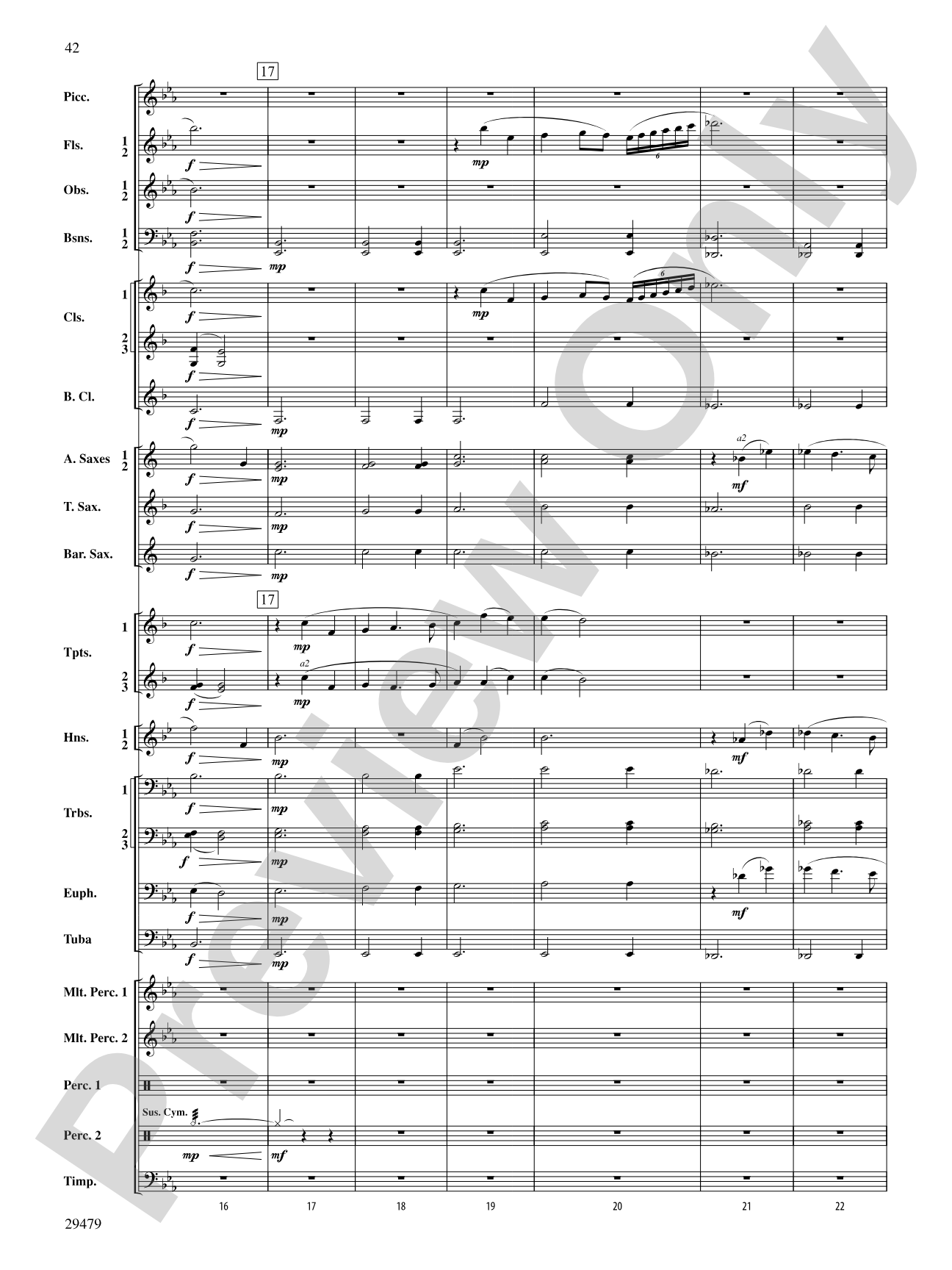 Art in the Park: Concert Band Conductor Score & Parts