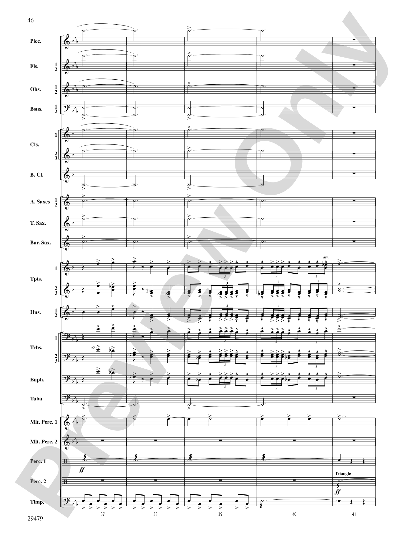 Art in the Park: Concert Band Conductor Score & Parts