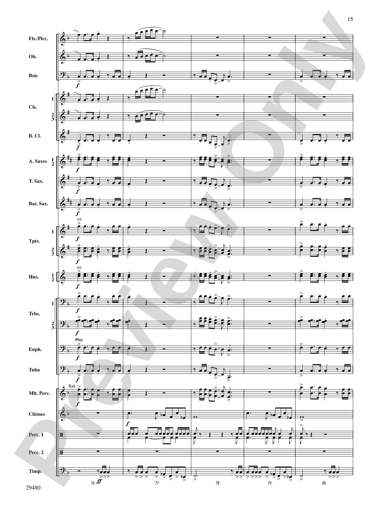 A Chesapeake Bay Adventure: Concert Band Conductor Score & Parts