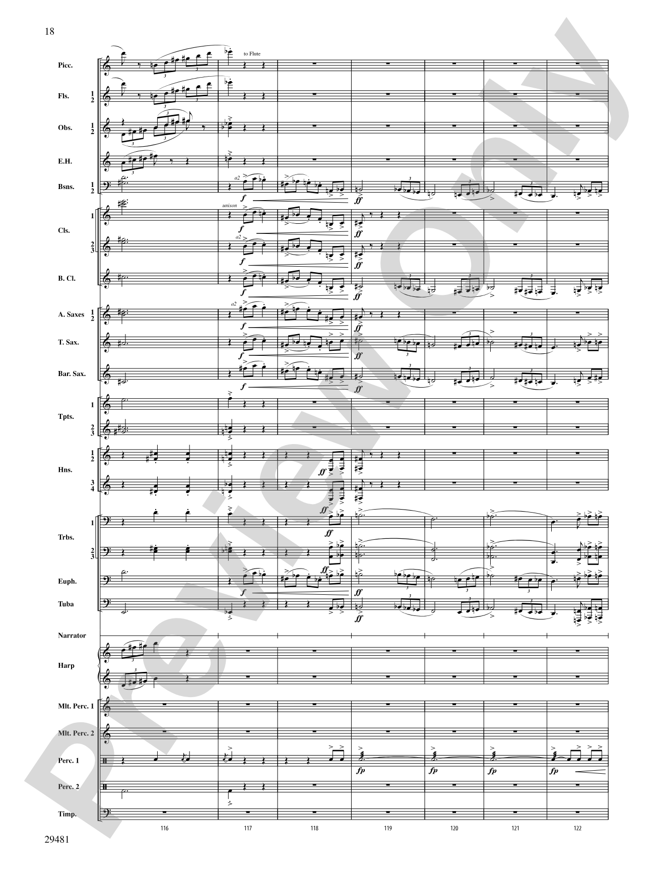 Casey at the Bat: Concert Band Conductor Score & Parts