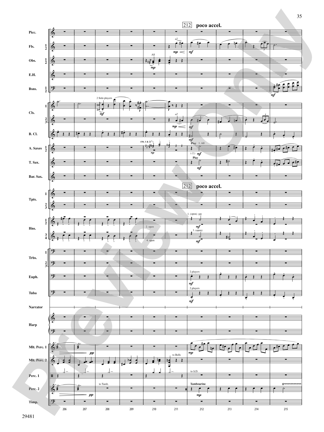 Casey at the Bat: Concert Band Conductor Score & Parts