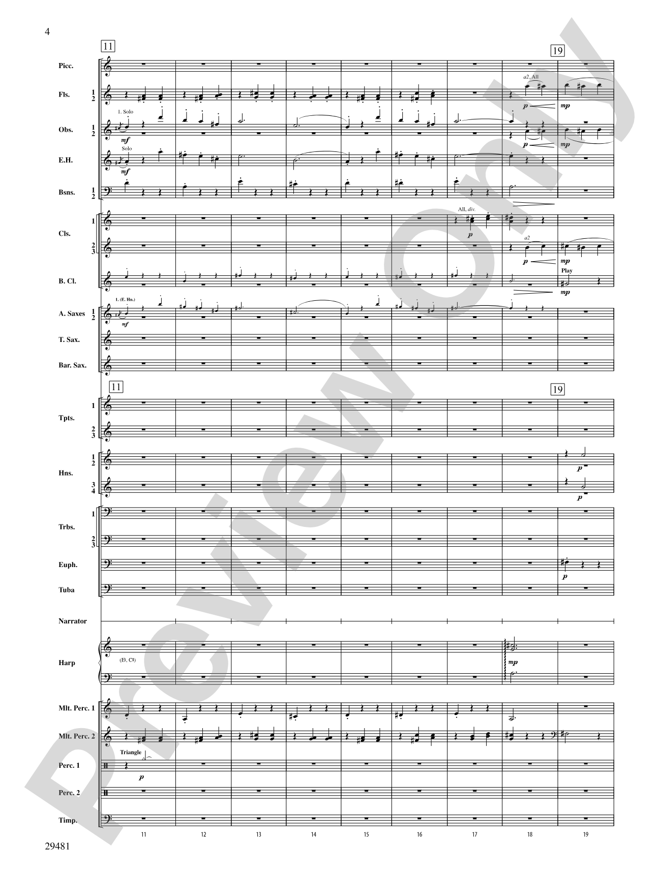 Casey at the Bat: Concert Band Conductor Score & Parts