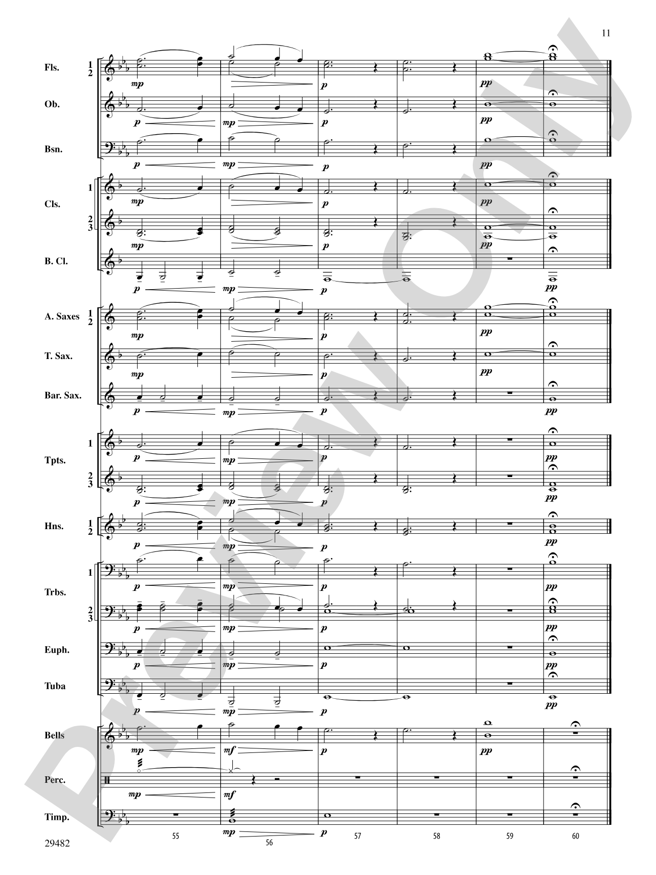 Evensong: Score