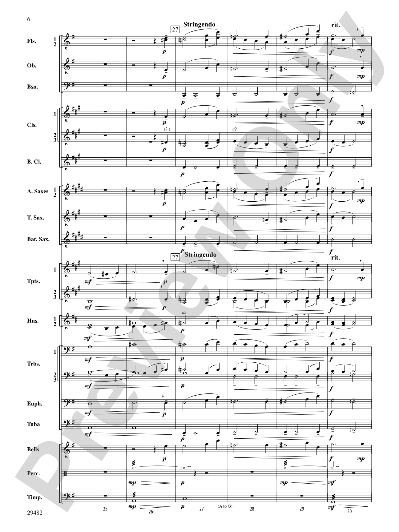 Evensong: Score
