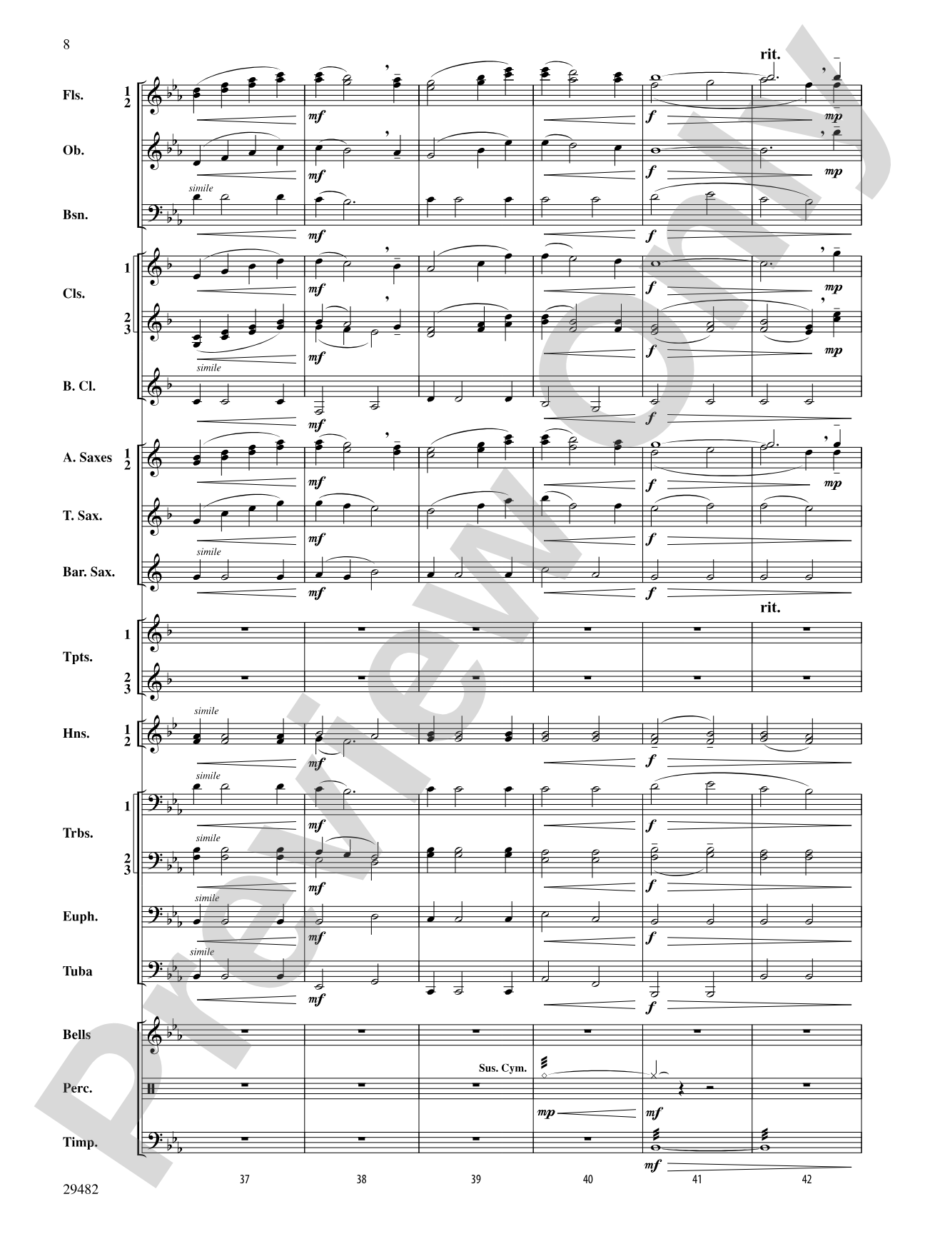 Evensong: Score