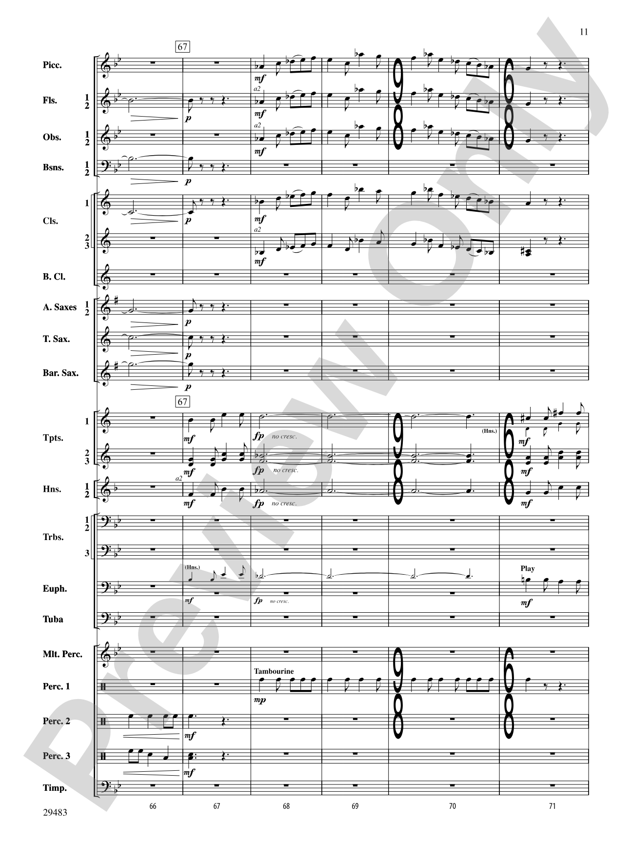 J.S. Jig: Concert Band Conductor Score & Parts