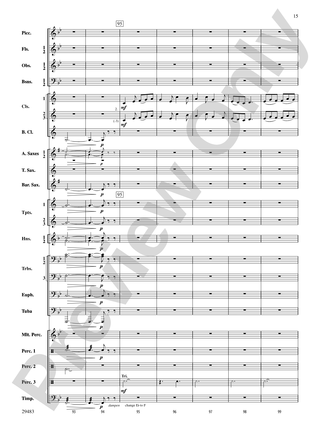 J.S. Jig: Concert Band Conductor Score & Parts