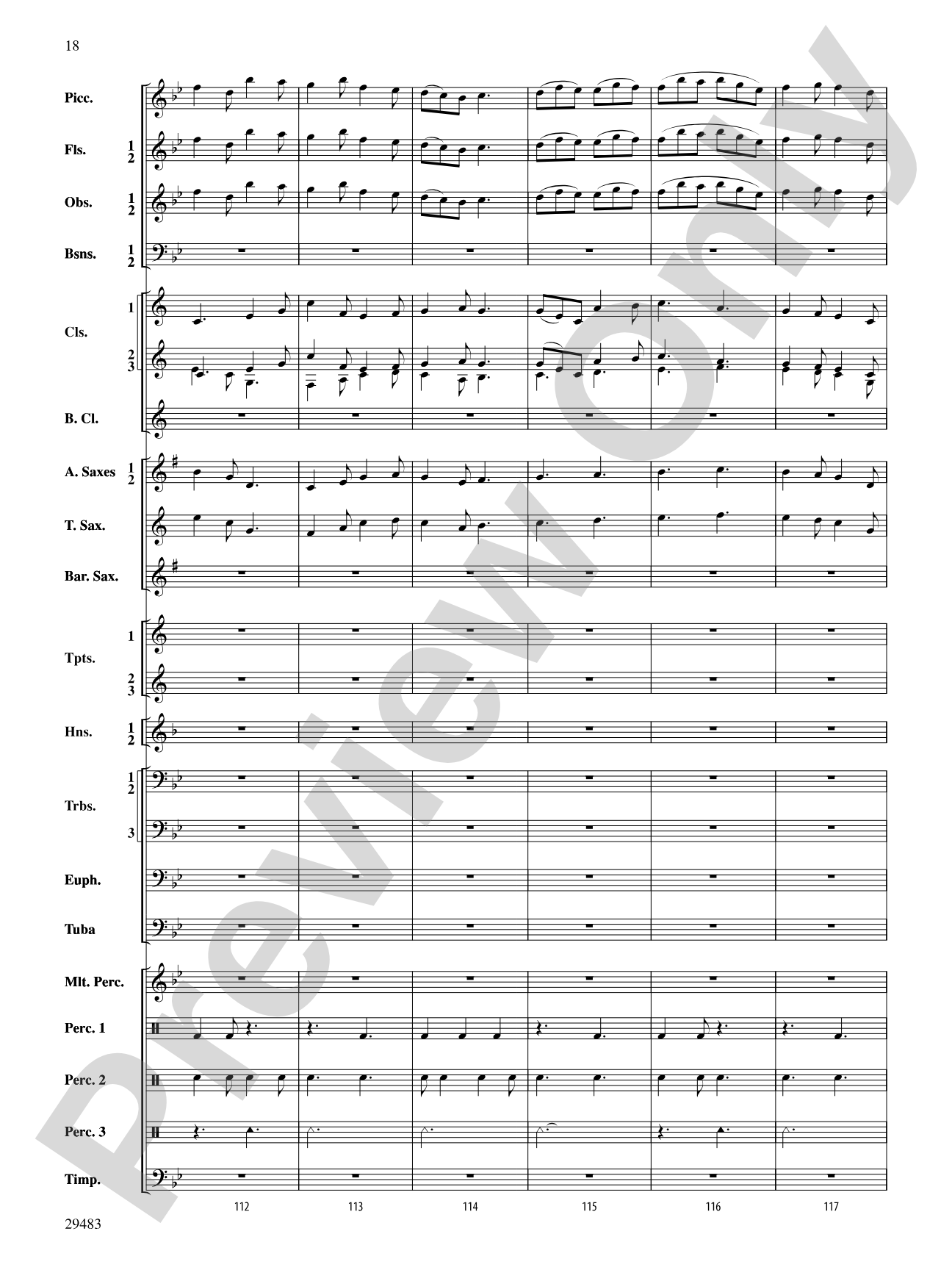 J.S. Jig: Concert Band Conductor Score & Parts