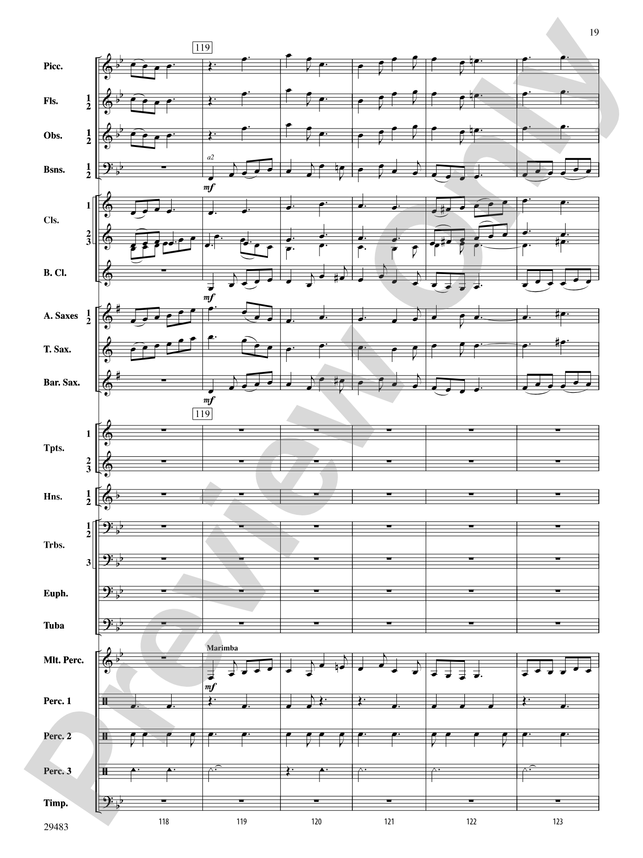 J.S. Jig: Concert Band Conductor Score & Parts