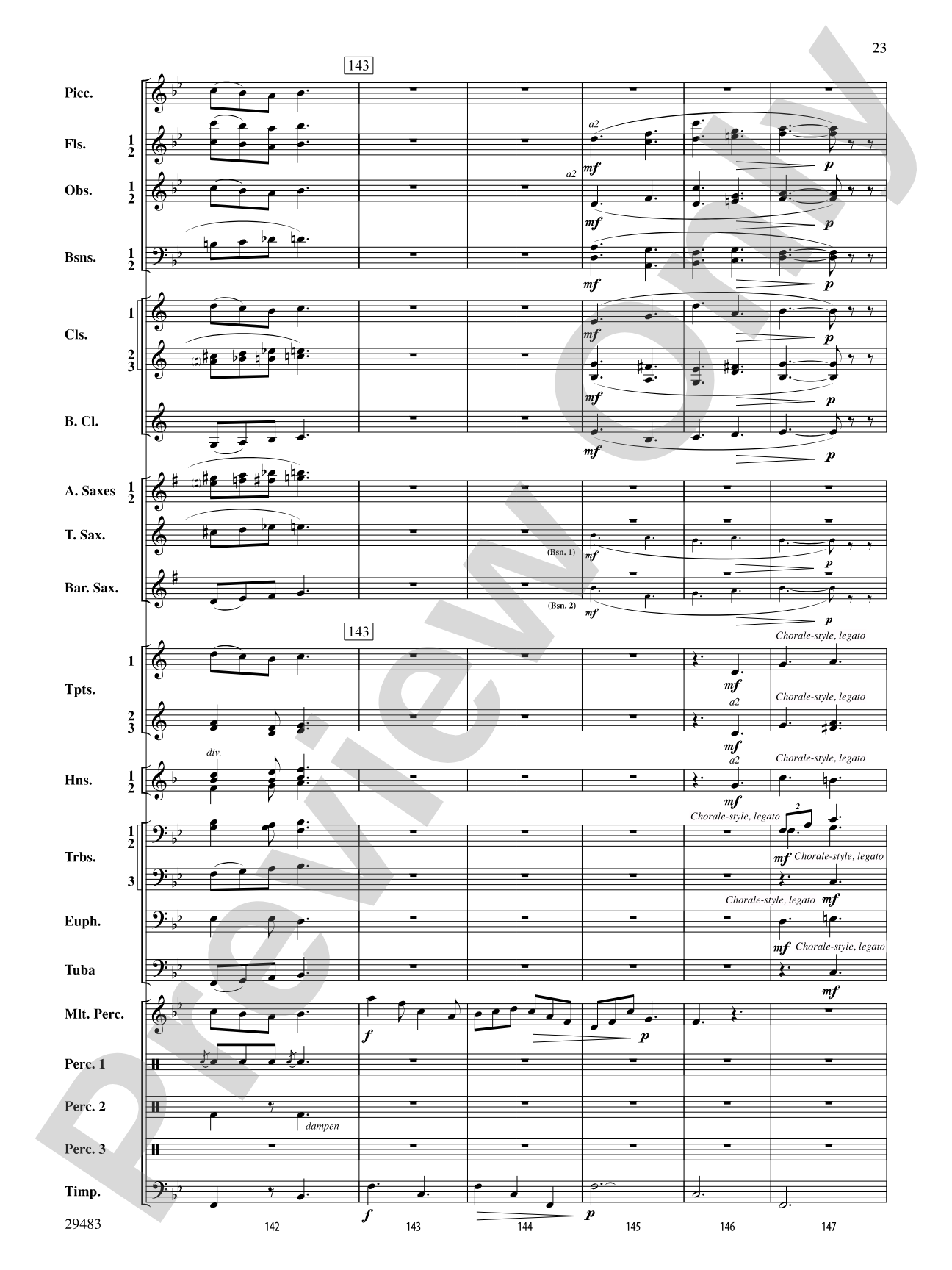 J.S. Jig: Concert Band Conductor Score & Parts
