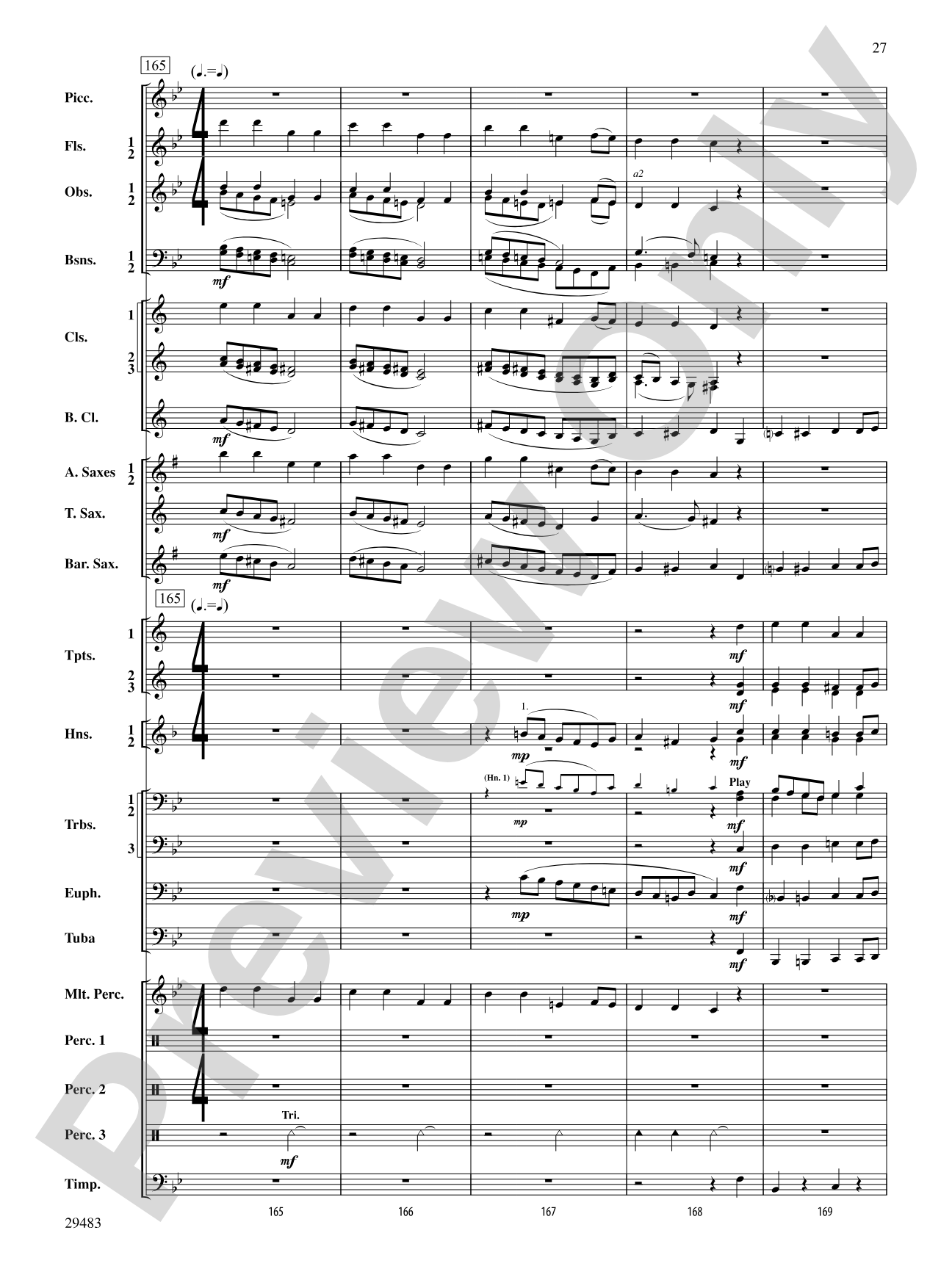 J.S. Jig: Concert Band Conductor Score & Parts