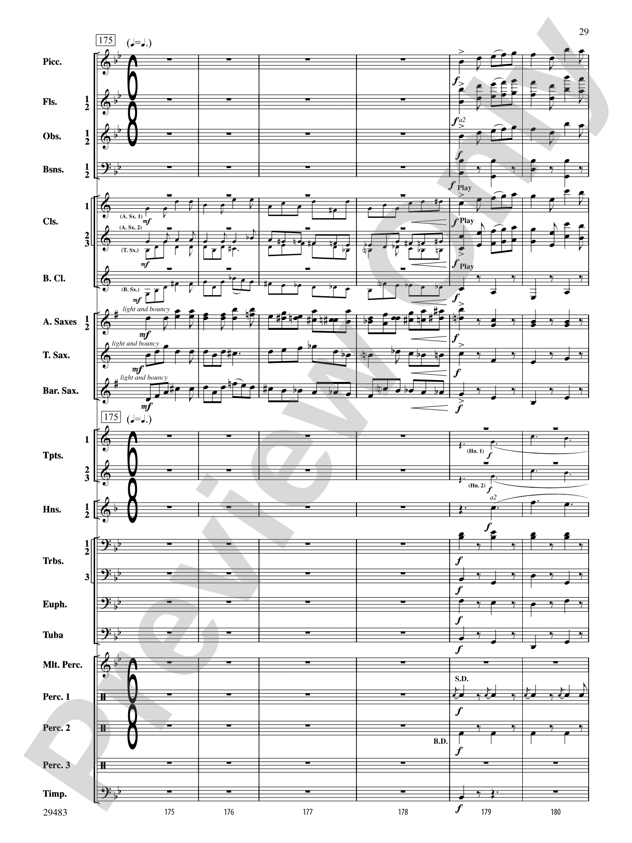 J.S. Jig: Concert Band Conductor Score & Parts