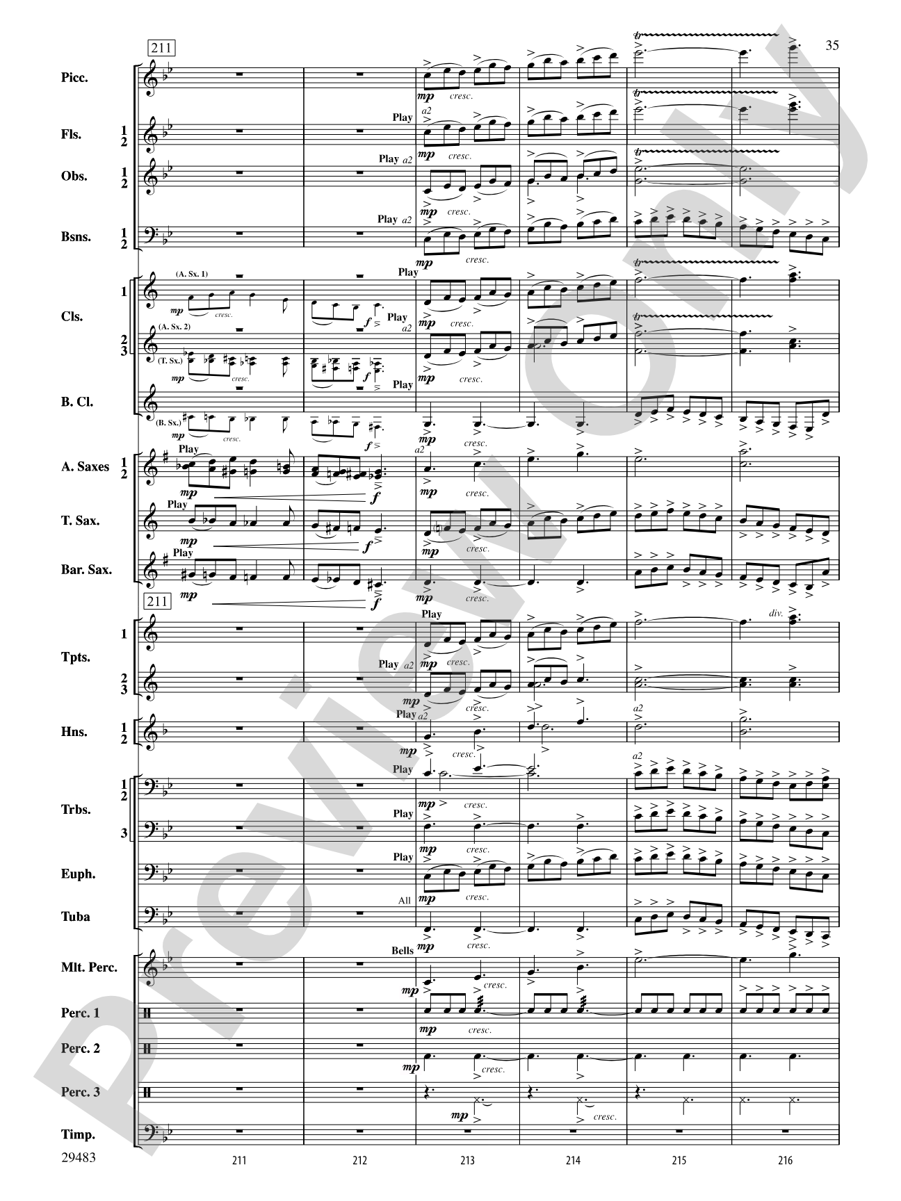 J.S. Jig: Concert Band Conductor Score & Parts