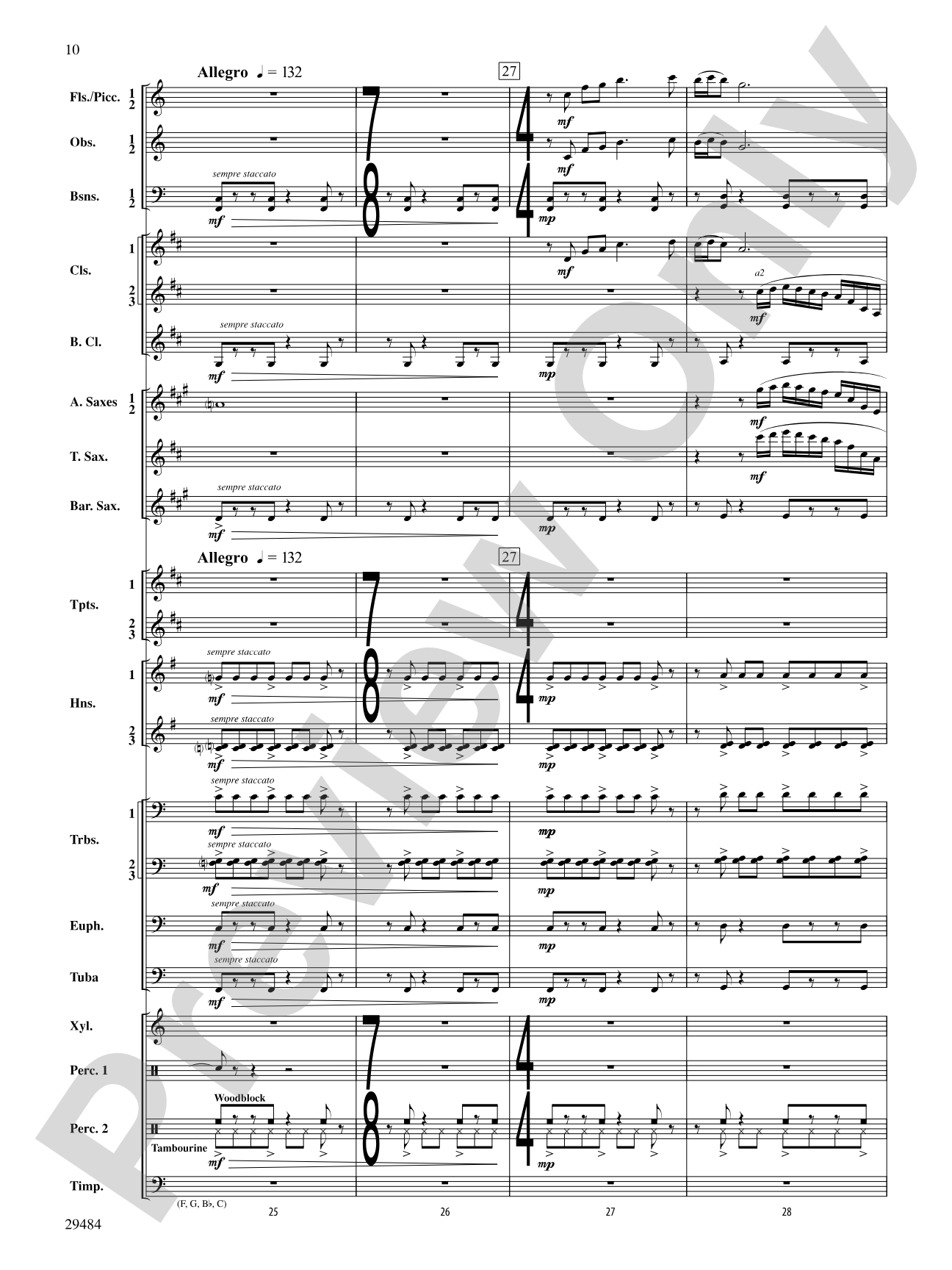 Spirit of Flight: Concert Band Conductor Score & Parts