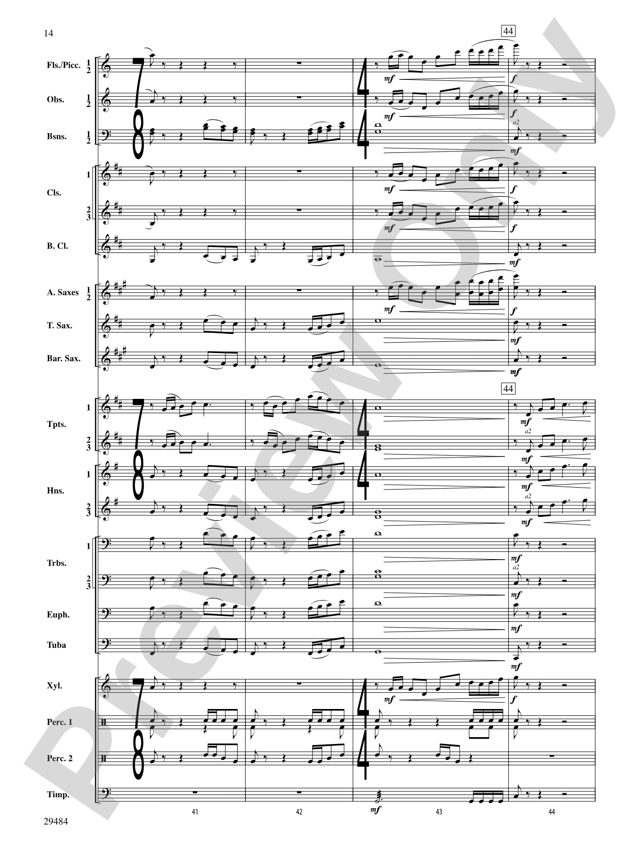 Spirit of Flight: Concert Band Conductor Score & Parts