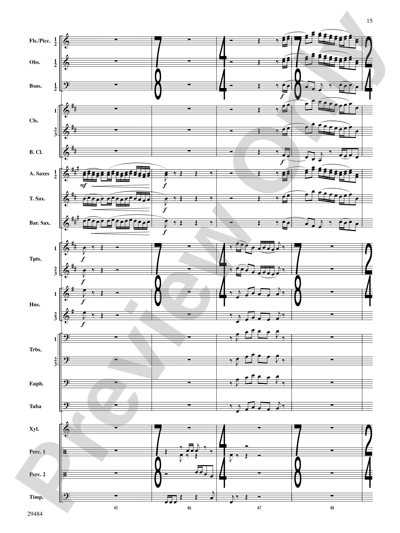 Spirit of Flight: Concert Band Conductor Score & Parts