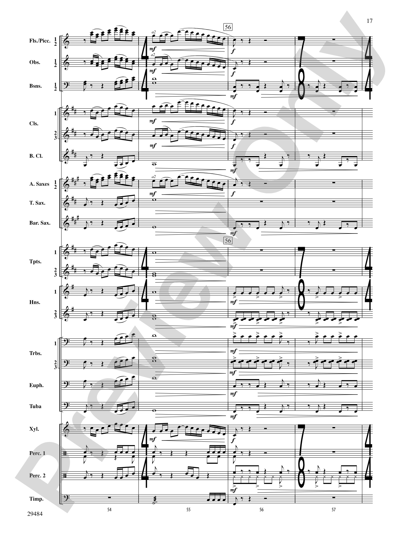 Spirit of Flight: Concert Band Conductor Score & Parts