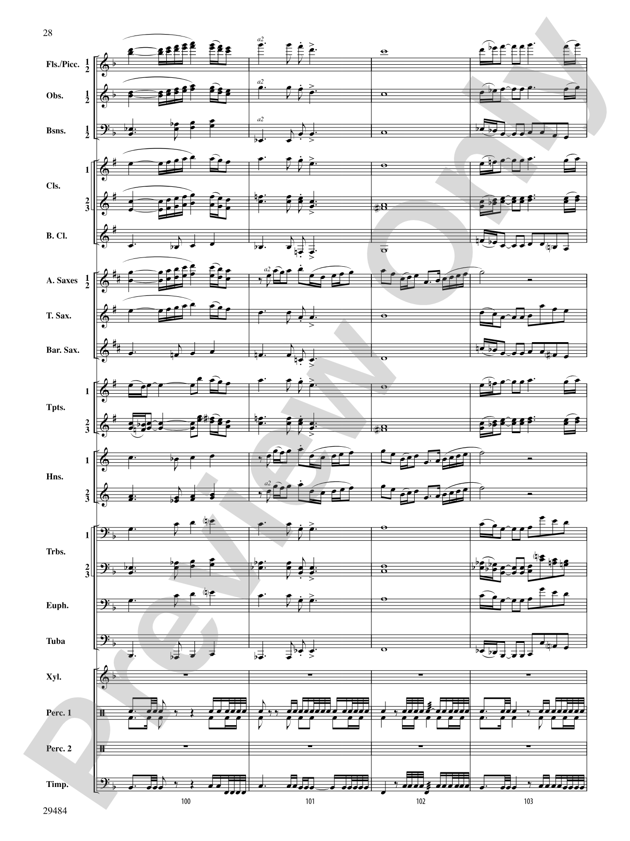 Spirit of Flight: Concert Band Conductor Score & Parts