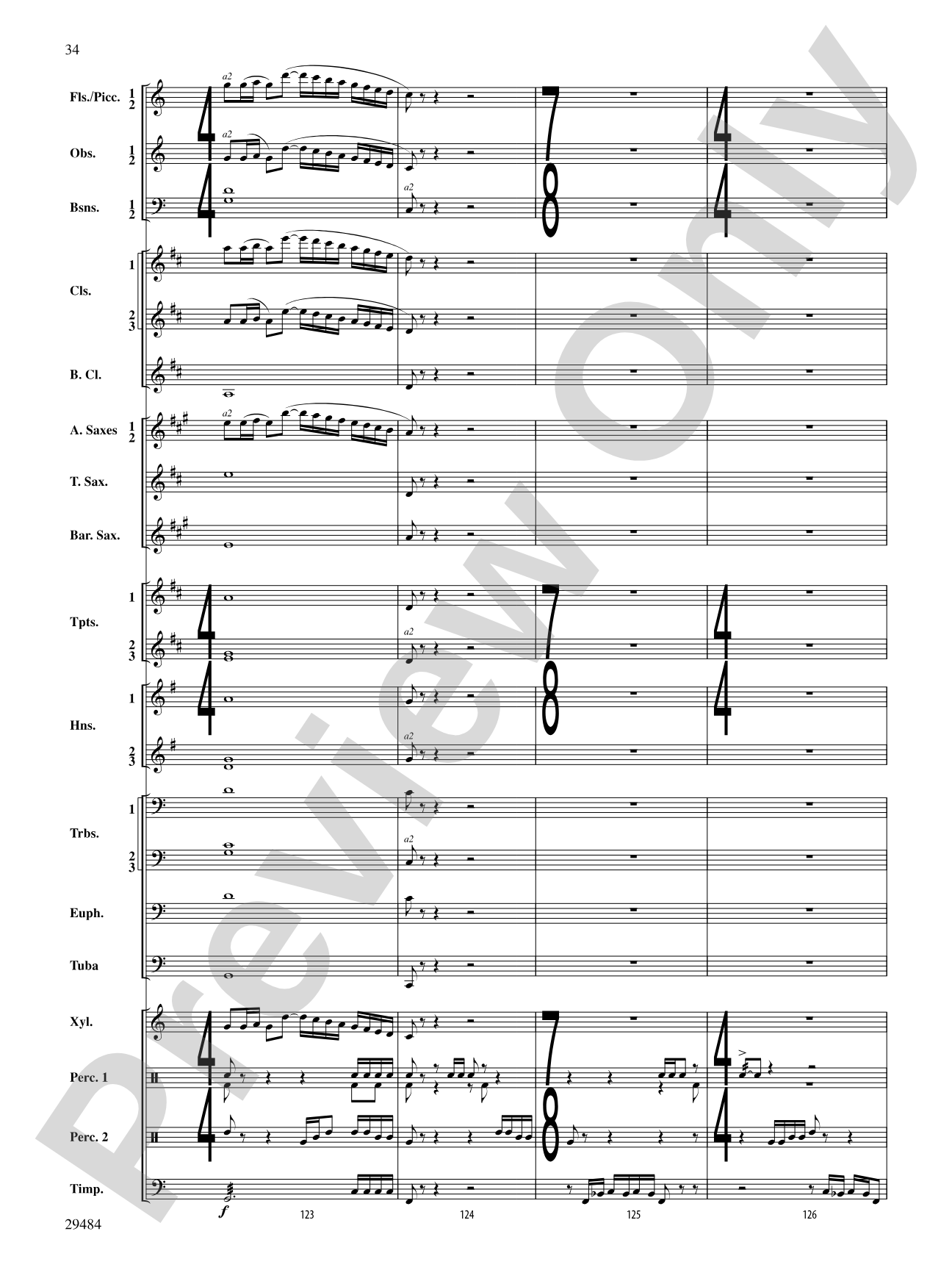 Spirit of Flight: Concert Band Conductor Score & Parts