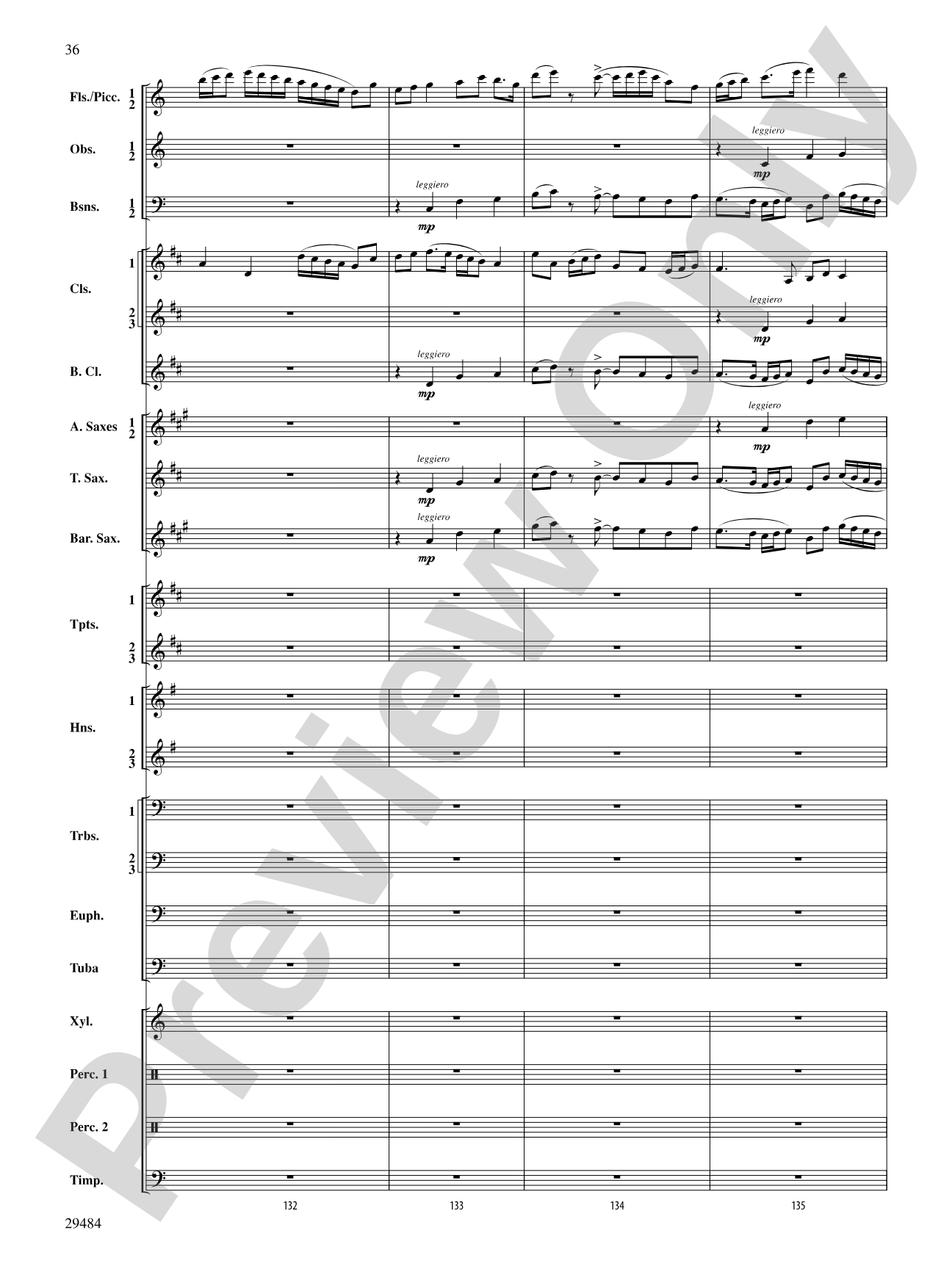 Spirit of Flight: Concert Band Conductor Score & Parts