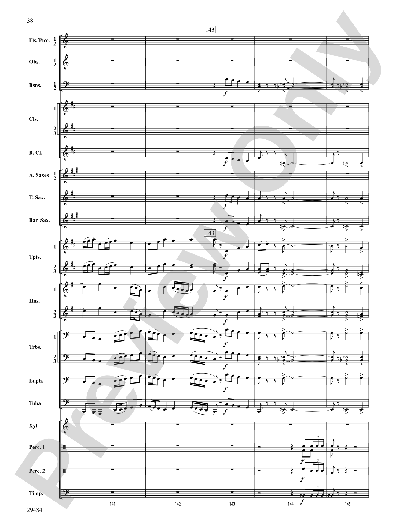 Spirit of Flight: Concert Band Conductor Score & Parts