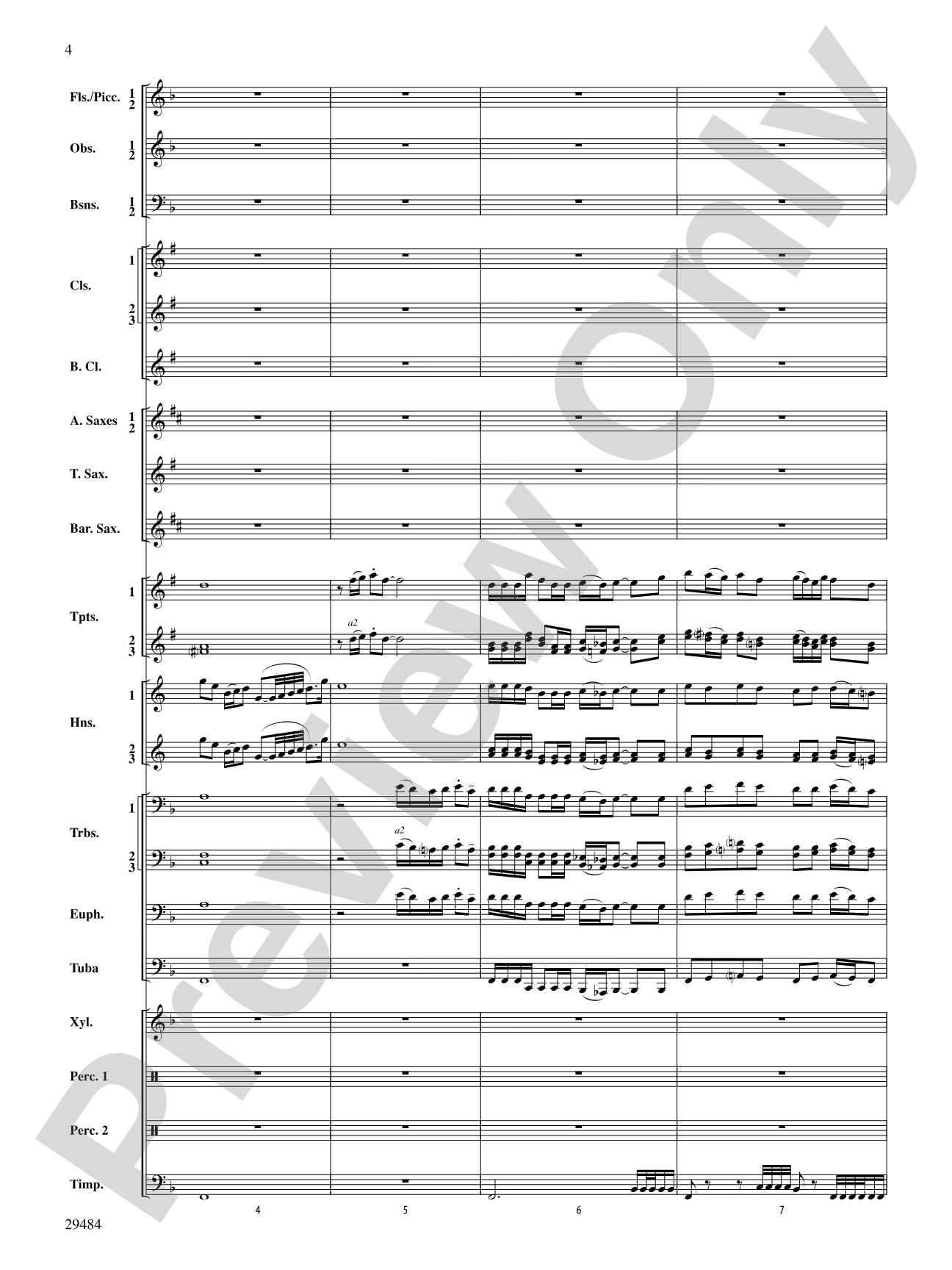 Spirit of Flight: Concert Band Conductor Score & Parts