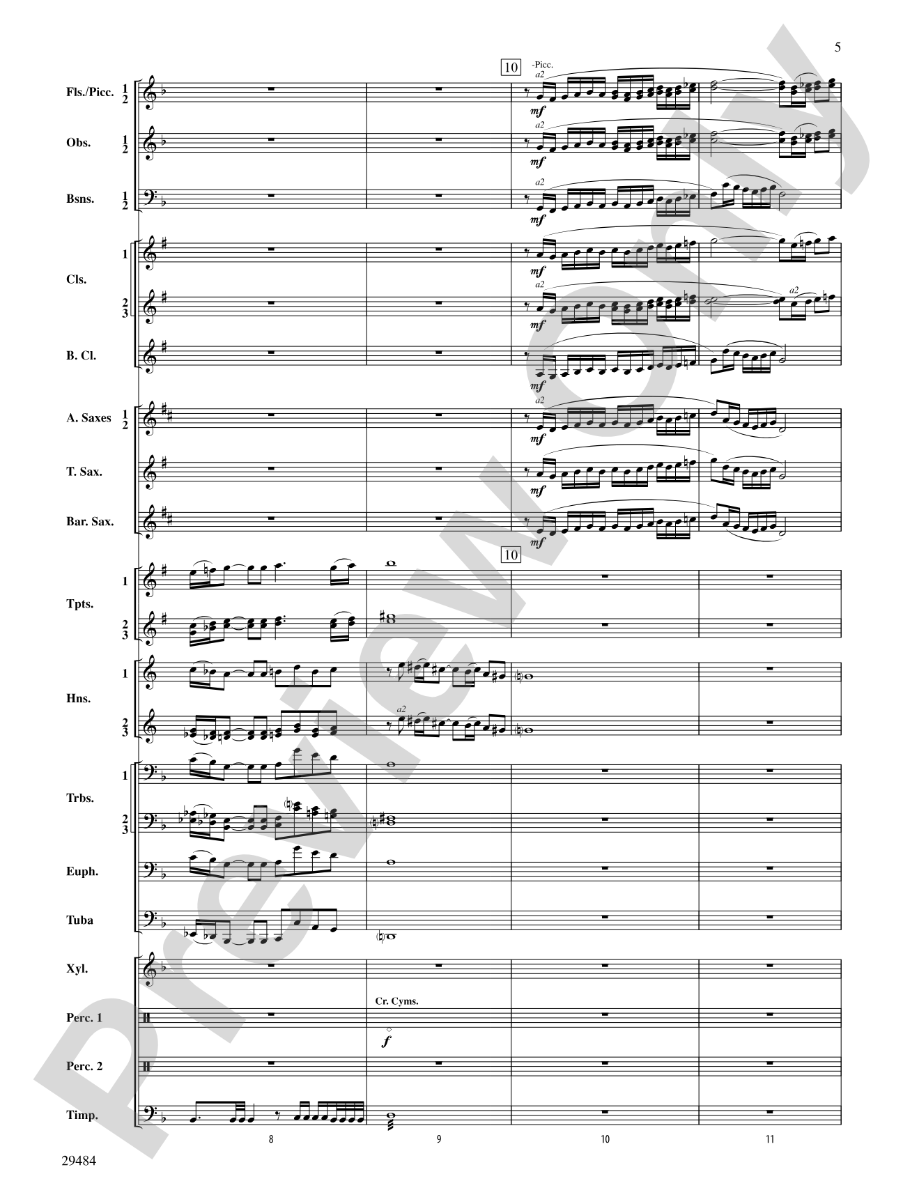 Spirit of Flight: Concert Band Conductor Score & Parts