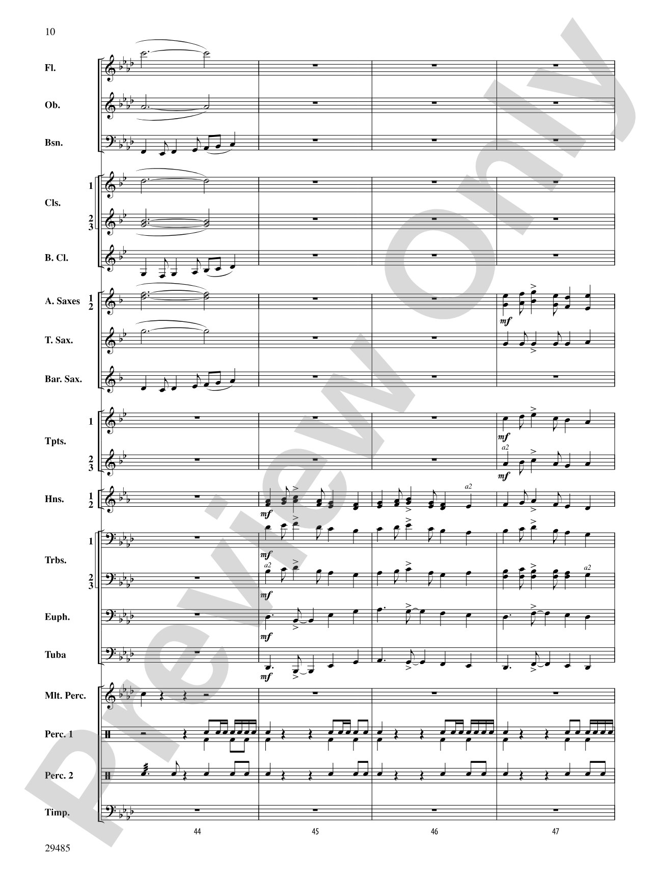 McKenzie River Quest: Concert Band Conductor Score & Parts