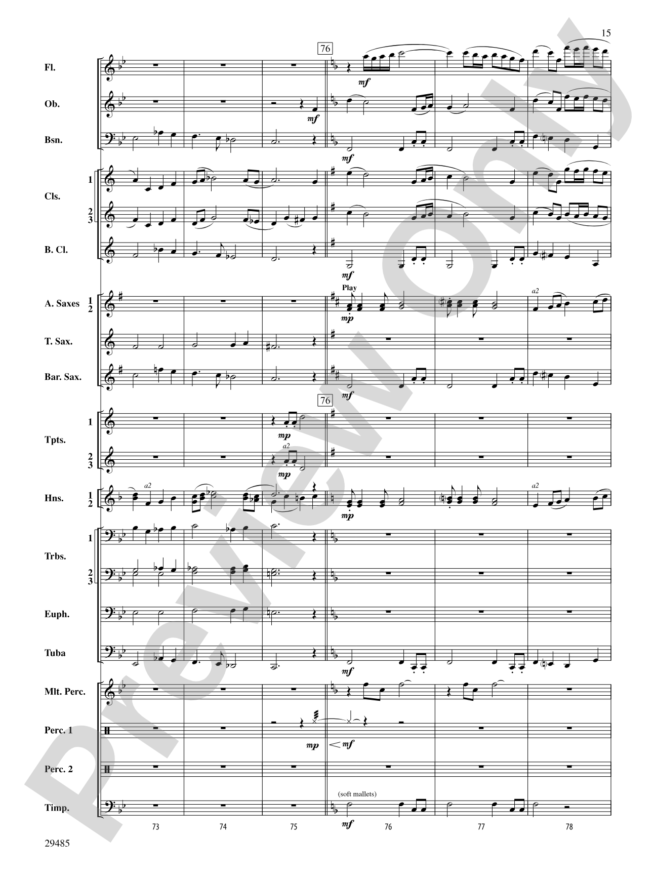 McKenzie River Quest: Concert Band Conductor Score & Parts