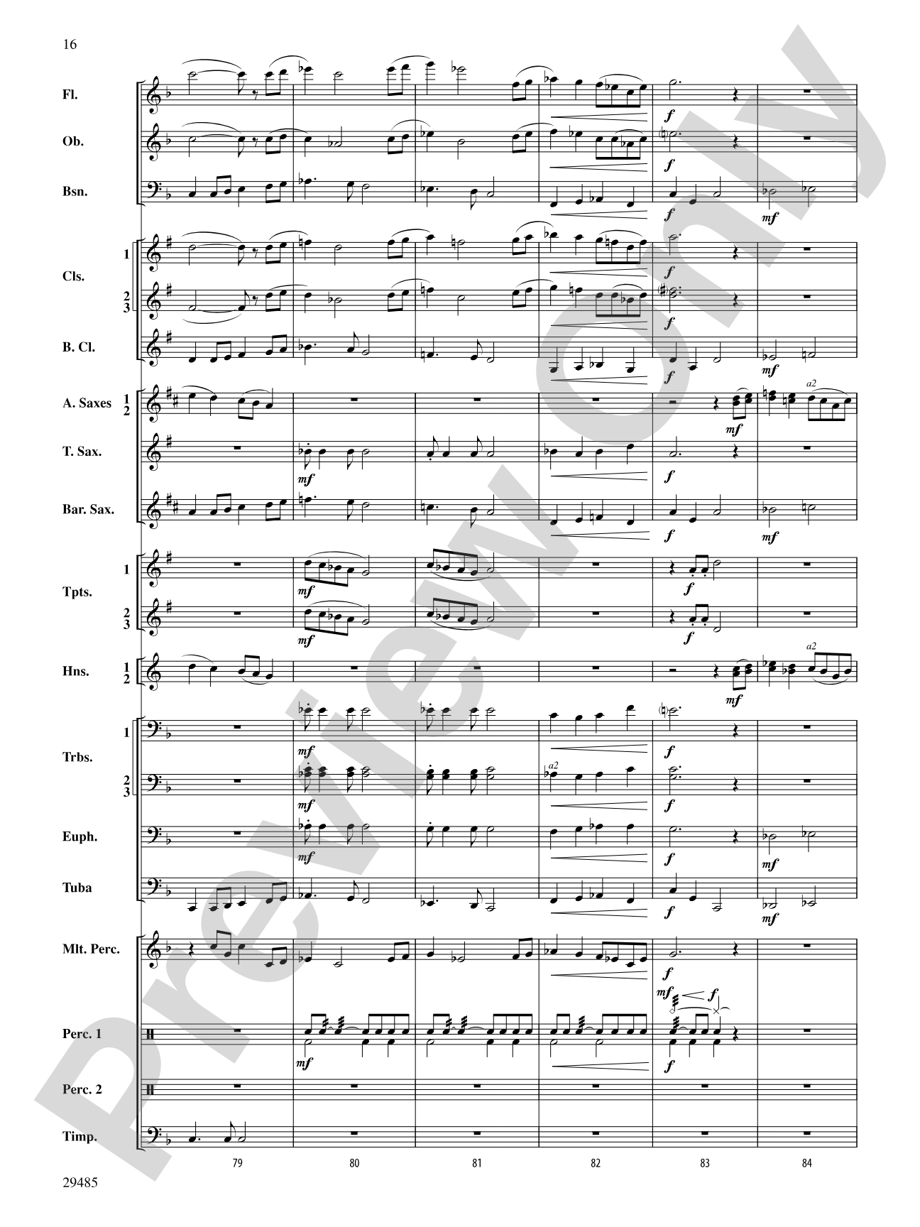 McKenzie River Quest: Concert Band Conductor Score & Parts