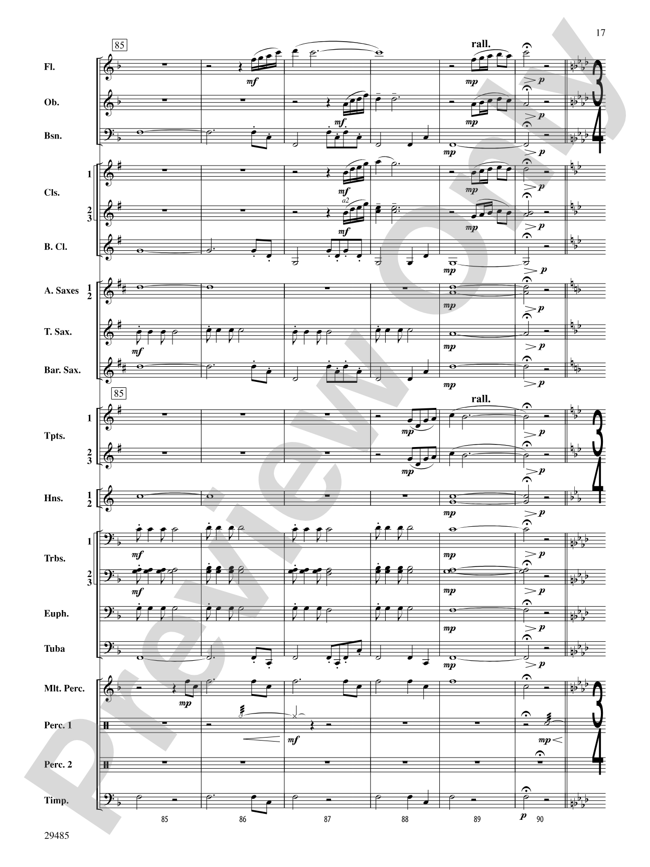 McKenzie River Quest: Concert Band Conductor Score & Parts