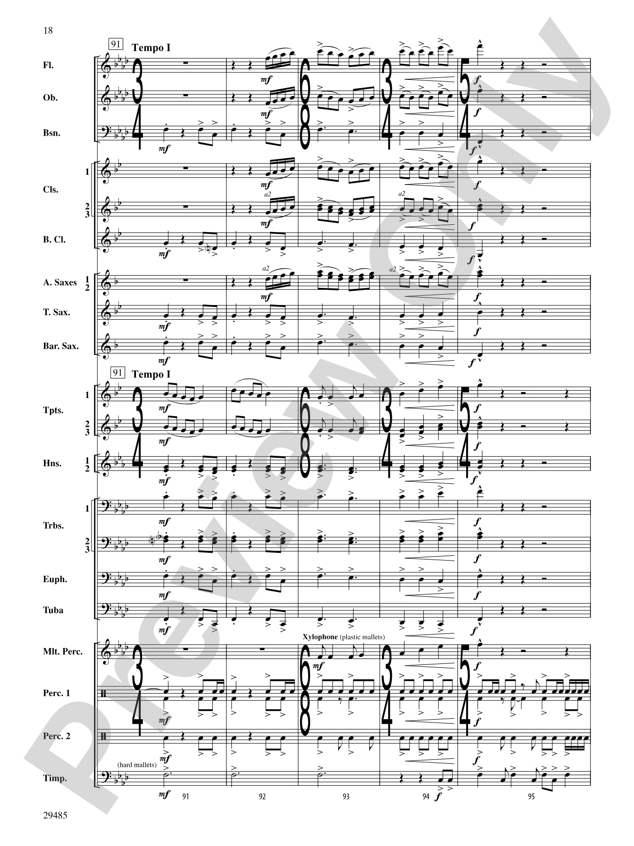 McKenzie River Quest: Concert Band Conductor Score & Parts