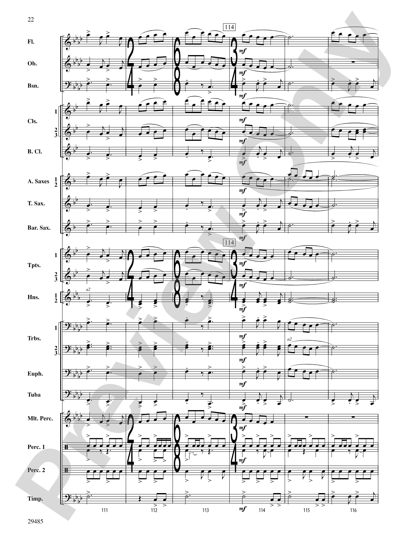 McKenzie River Quest: Concert Band Conductor Score & Parts