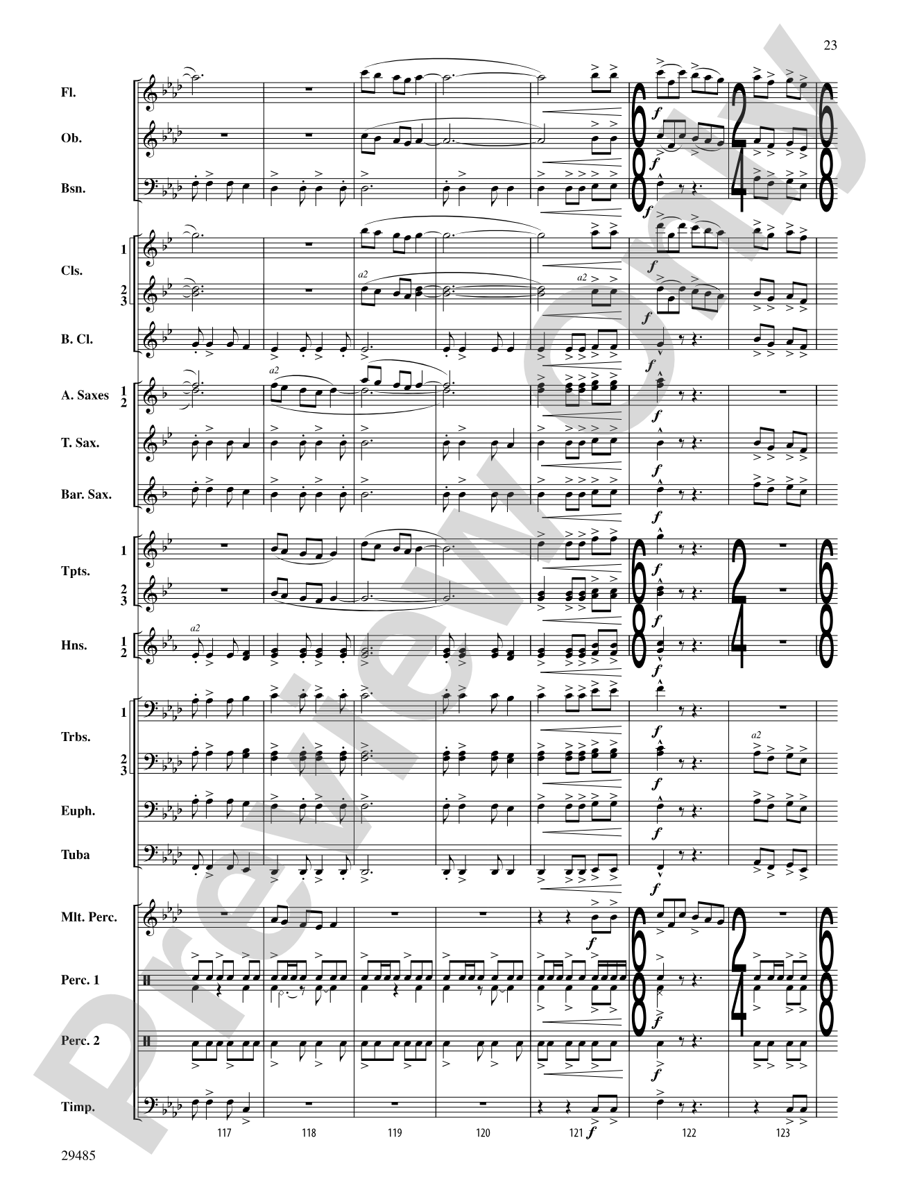 McKenzie River Quest: Concert Band Conductor Score & Parts