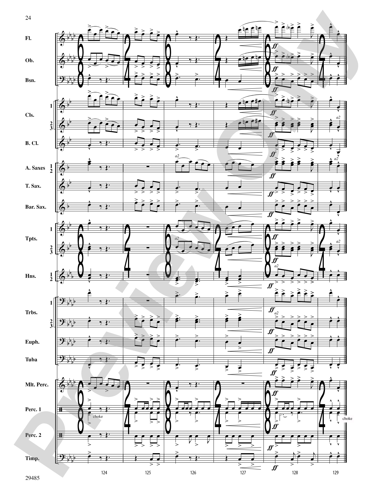 McKenzie River Quest: Concert Band Conductor Score & Parts