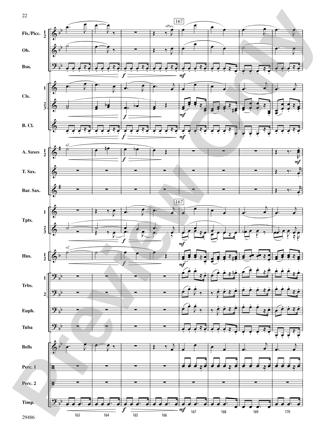 Polka from The Bartered Bride: Concert Band Conductor Score & Parts