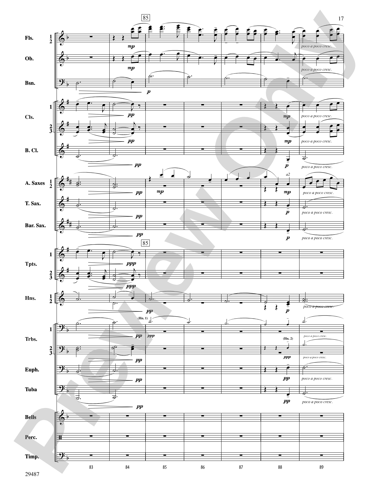 An Unending Legacy: Concert Band Conductor Score & Parts