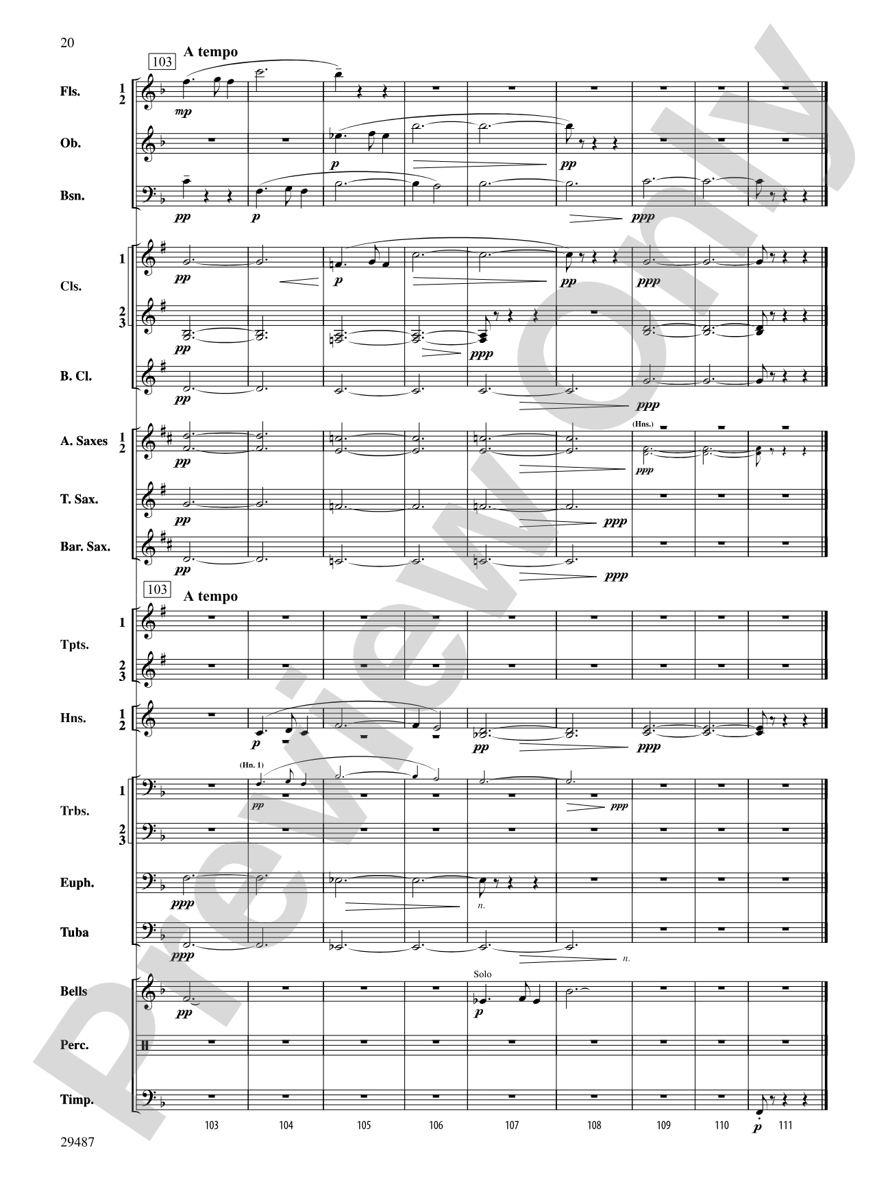 An Unending Legacy: Concert Band Conductor Score & Parts